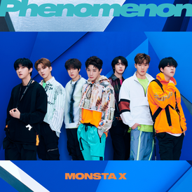 Обложка альбома Monsta X «Phenomenon» (2019)