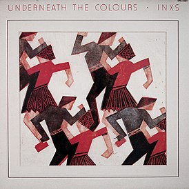 Обложка альбома INXS «Underneath the Colours» (1981)