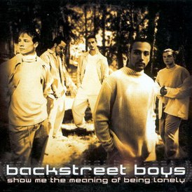 Обложка сингла Backstreet Boys «Show Me the Meaning of Being Lonely» (1999)