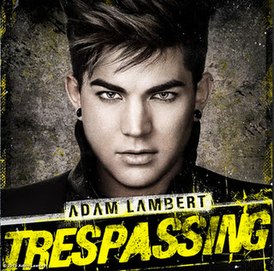 Обложка альбома Адама Ламберта «Trespassing» (2012)