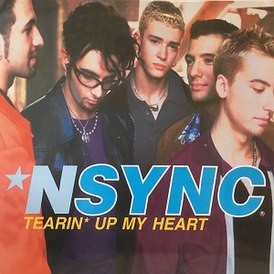 Обложка сингла *NSYNC «Tearin' Up My Heart» (1997)