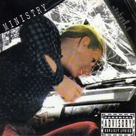 Обложка альбома Ministry «In Case You Didn't Feel Like Showing Up» (1990)