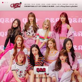 Обложка альбома Cherry Bullet «Let’s Play Cherry Bullet» (2019)