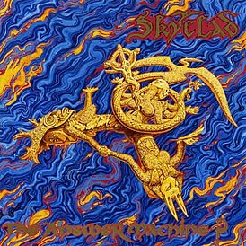 Обложка альбома Skyclad «The Answer Machine?» (1997)