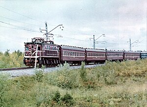 «Полярный» на маршруте Ленинград — Мурманск, конец 1960-х