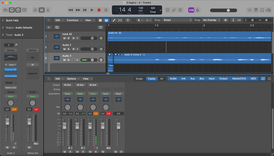 Скриншот программы Logic PRO X