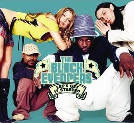 Обложка сингла The Black Eyed Peas «Let's Get It Started» (2004)