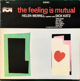 Обложка альбома Хелен Меррилл «The Feeling Is Mutual» (1967)