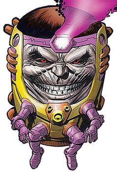 Модок на обложке Super-Villain Team-Up: MODOK's 11 (Сентябрь, 2007) Художник Эрик Пауэлл