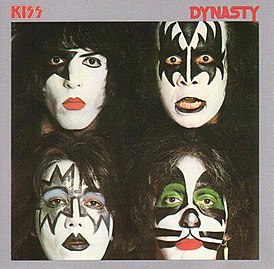 Обложка альбома Kiss «Dynasty» (1979)