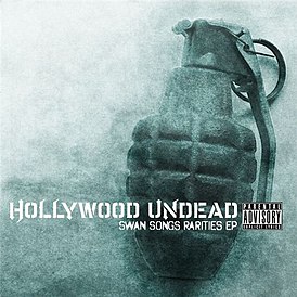 Обложка альбома Hollywood Undead «Swan Songs Rarities EP» (2010)