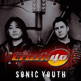 Обложка сингла Crush 40 «Sonic Youth» (2012)