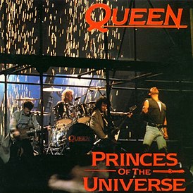 Обложка сингла Queen «Princes of the Universe» (1986)